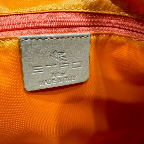 🌟RARE!!🌟Authentic ETRO Paisley Floral Boston Bag RARE with COA - Picture 13 of 15